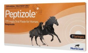 Peptizole paste for horses