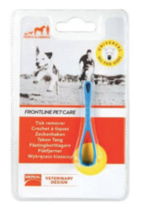 fonrtline pet care tick remover