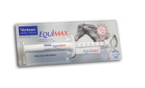 tube of equimax paste for horses. Horse wormer