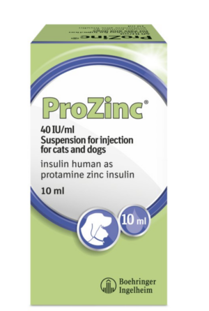 ProZinc Insulin for Cats and Dogs 40IU/ml