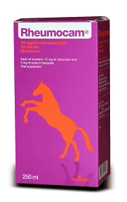 Rheumocam oral suspension for horses