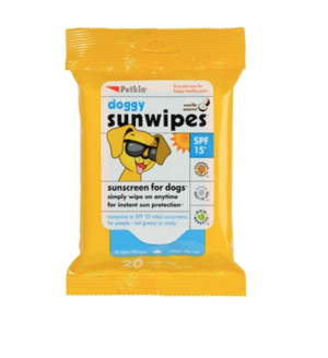 dog sunscreen wipes spf15