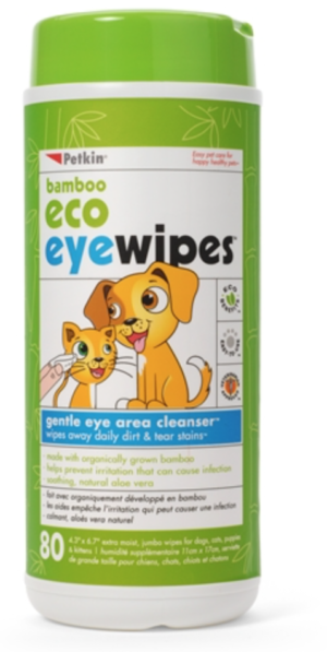 petkin eco eye wipes