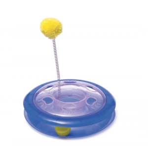 acticat ball chase cat toy