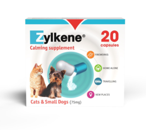 zylkene calming supplement for dogs and cats