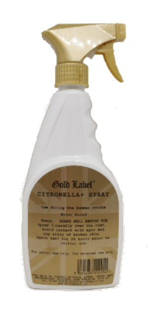 gold label citronella spray for horses