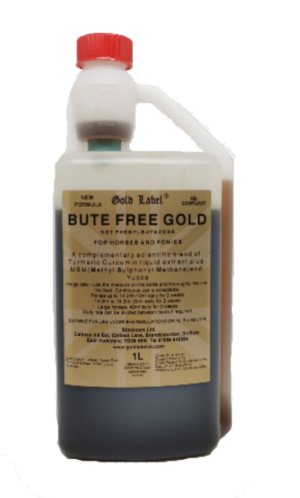 gold label bute free for horses