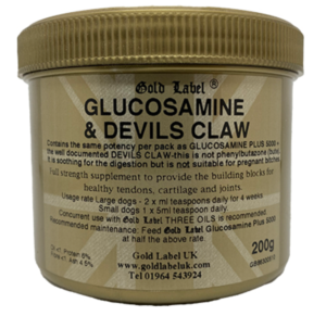 glucosamine and devil's claw for dogs