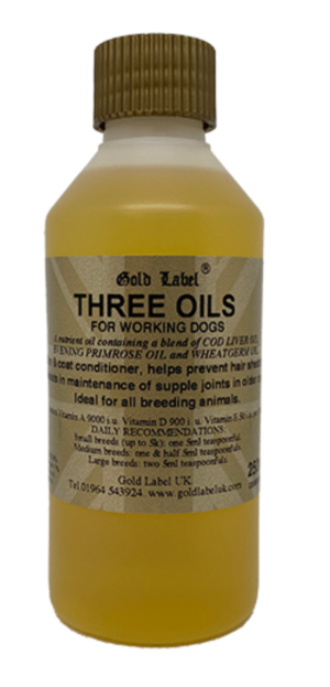 three oils supplement for dogs