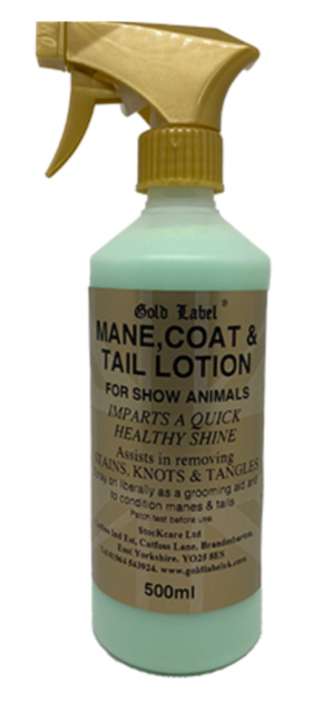 mane and tail conditioning spray for horses