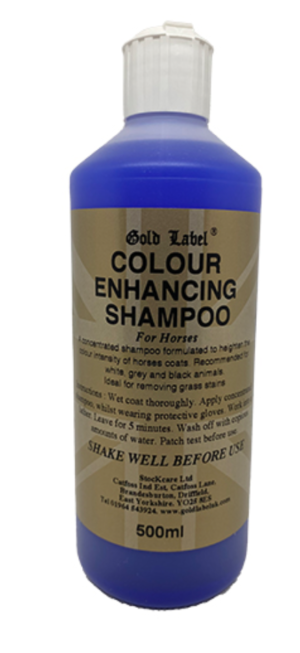 colour enhancing shampoo for horses