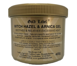 witch hazel and arnica gel