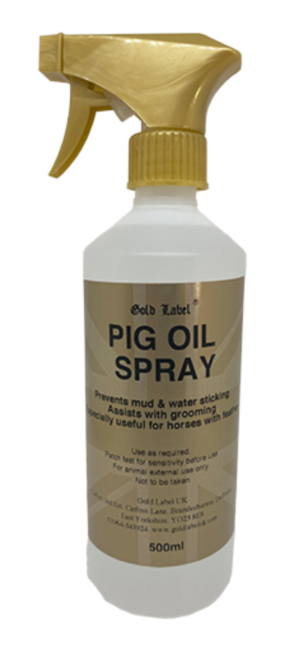 pig oil spray for horses