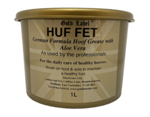 huf fet hoof grease for horses