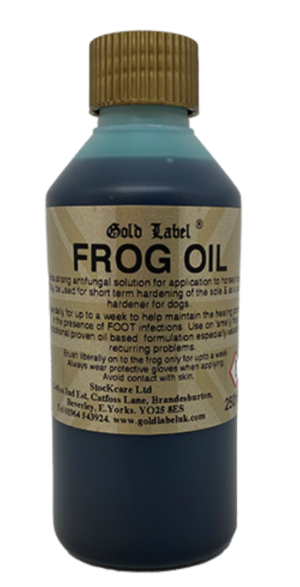 frog oil for horses