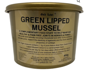 green lipped mussel extract joint supplement for horses