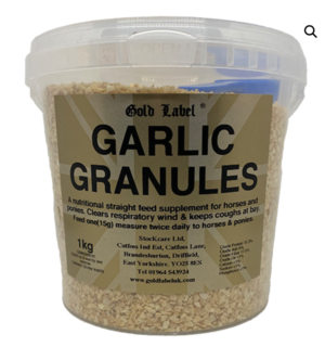 garlic granules for horses