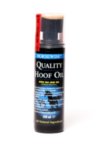 hoof oil with applicator