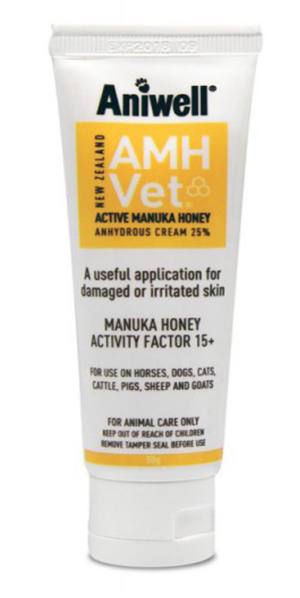 aniwell active manuka honey tube dogs horses