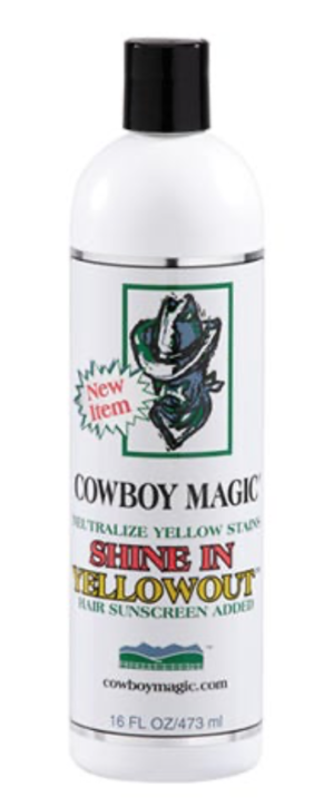 cowboy magic yellowout shampoo for horses