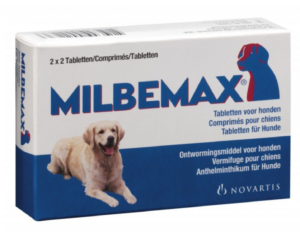 milbemax dog wormer