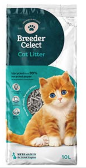 breeder celect paper cat litter