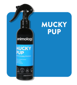mucky pup no rinse puppy shampoo