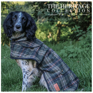 heritage collection check coat for dogs