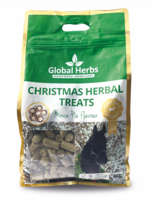 global herbs herbal mince pie flavoured horse treat