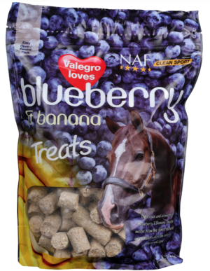 naf blueberry and banana horse treats