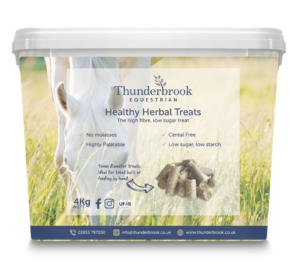 thunder brook healthy herbal horse treats 4kg tub