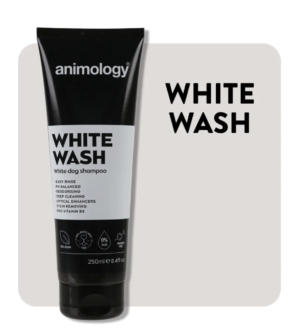 animology white wash dog shampoo