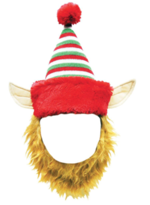 cheeky elf hat for dogs and puppies