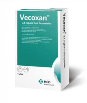 vecoxan oral suspension for calves and lambs