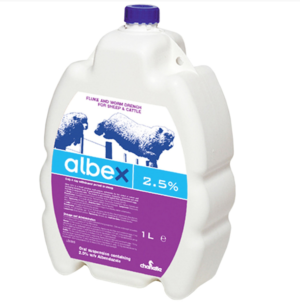 albex 2.5% drench for sheep