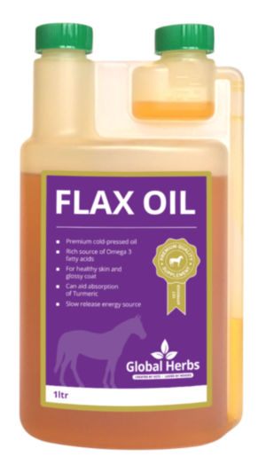 global herbs flaxseed oil for horses
