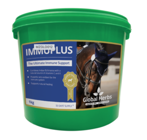 global herbs immuplus supplement for horses