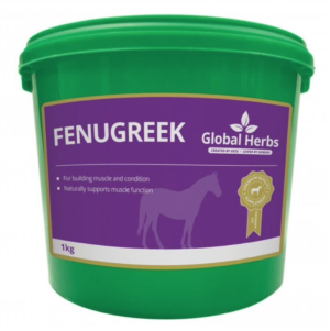 global herbs fenugreek for horses