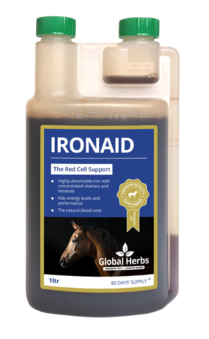 global herbs ironaid supplement for horses