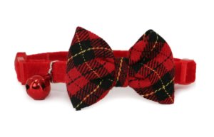 tartan cat collar