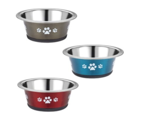 posh paws stainless steel cat bowl
