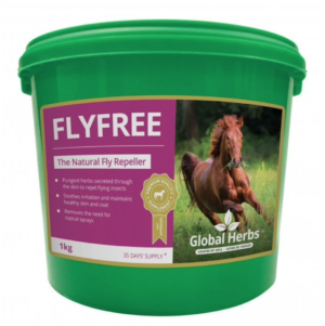 global herbs flyfree supplement for horses