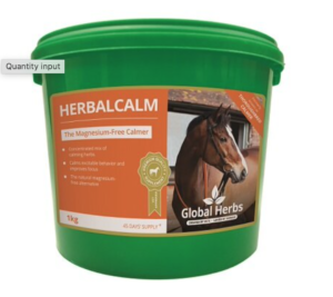 global herbs thoroughbred calmer for excitable horses