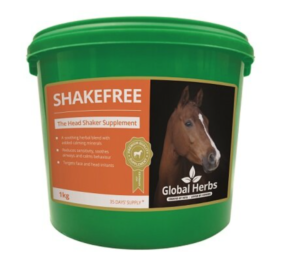 global herbs shake free supplement for horses prone to headshaking