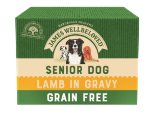 James Wellbeloved Lamb Grain Free Senior Pouches 12pk