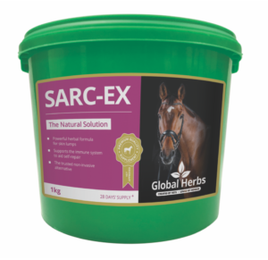 global herbs sarc-ex skin supplement for horses