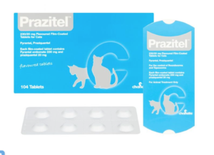 prazitel wormer for cats