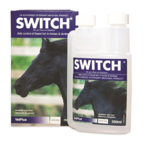 switch solution for horses with sweet itch
