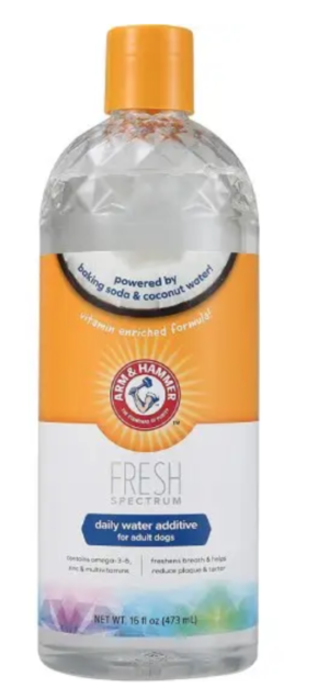 arm and hammer coconut water additive for dogs