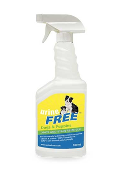 urinefree dog spray 500ml bottle